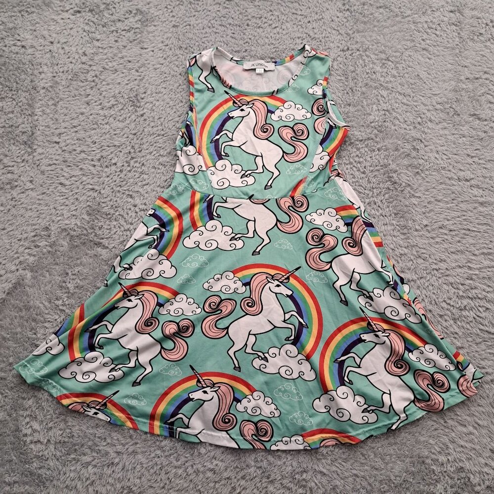 JK Unicorn Girls Dress
